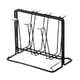 thumbnail image 4 of Soporte de estante de secado negro Macarena Organizador de tazas y escurridor de vasos, 4 of 8