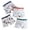 2-White, variant on LRen Boys Boxer Briefs Cotton Kids Toddler Underwear 4-Pack Soft Breathable Underwears Casual Cute Prints Stretch Flat Underwear 2-11 Years