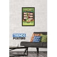 thumbnail image 2 of Minecraft - Creeper Anatomy Wall Poster, 14.725" x 22.375", Framed, 2 of 5