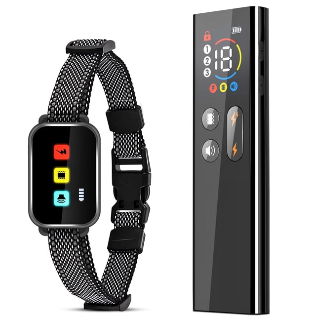 Dog Shock Collar Dog Training Collar with Remote for Dogs Rechargeable Waterproof Collar