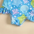 thumbnail image 6 of Kaprioy Girls Swimsuits Baby Girls Swimsuit Ruffle Bathing Suits for Toddler Summer Baby Girls' Swimwear one-piece, 6 of 6