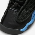 thumbnail image 6 of Toddler's Jordan 13 Retro Black/University Blue-White (414581 041) - 3, 6 of 7