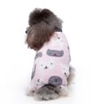 thumbnail image 3 of Ropa para perros Ropa linda para perros Cachorro Rosa Gris Ropa de conejo Niñas Ropa para perros y gatos Ropa para perros (Talla S), 3 of 5