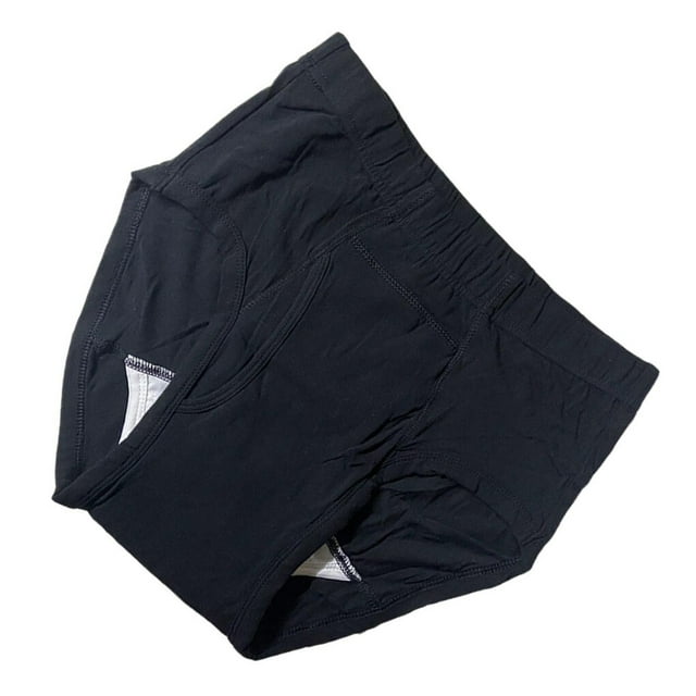 kurtrusly Couches pour Hommes Incontinence Imperméables Lavables Confortables pour Incontinence Noir TTG