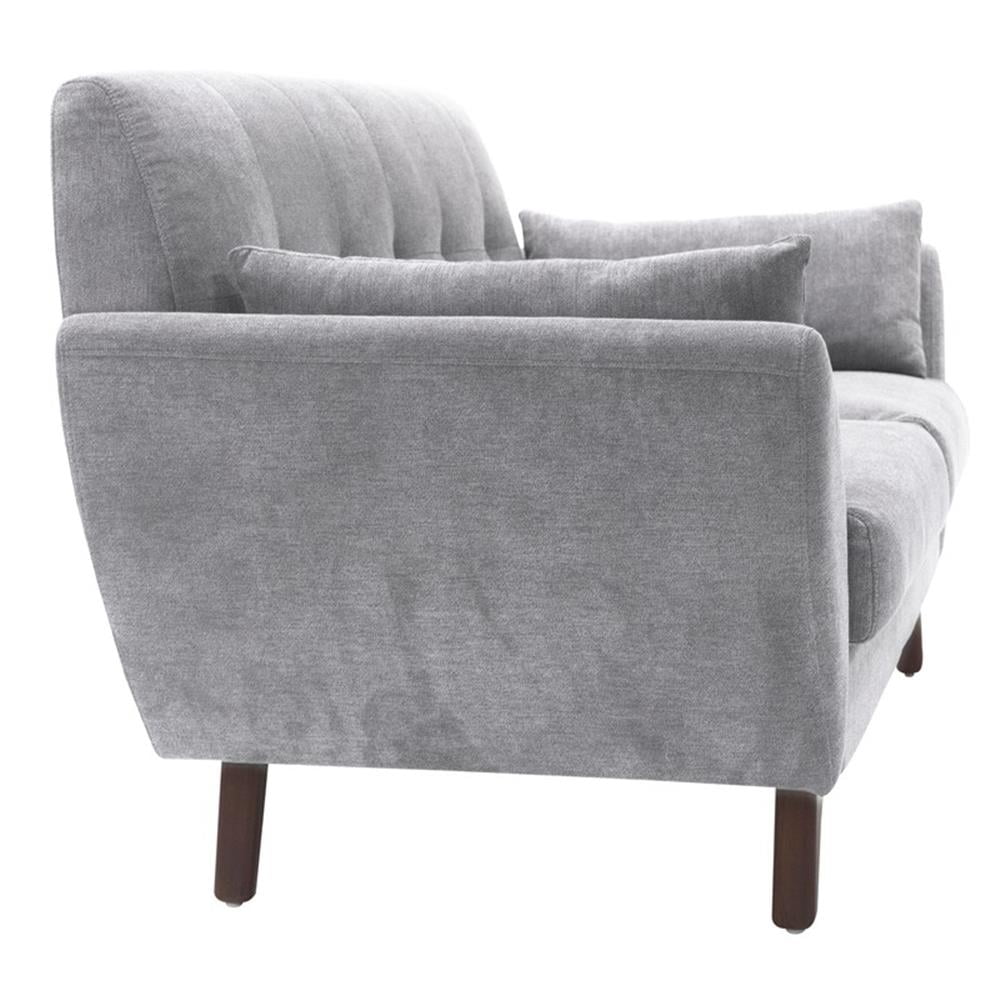 Serta Artesia Collection 61" Loveseat in Smoke Gray