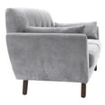 thumbnail image 6 of Serta Artesia Collection 61" Loveseat in Smoke Gray, 6 of 8