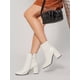 thumbnail image 2 of Almond Toe Side Zip Chunky Heel Ankle Boots, 2 of 4