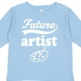 thumbnail image 4 of Inktastic Future Artist Art Occupation Boys or Girls Long Sleeve Toddler T-Shirt, 4 of 5