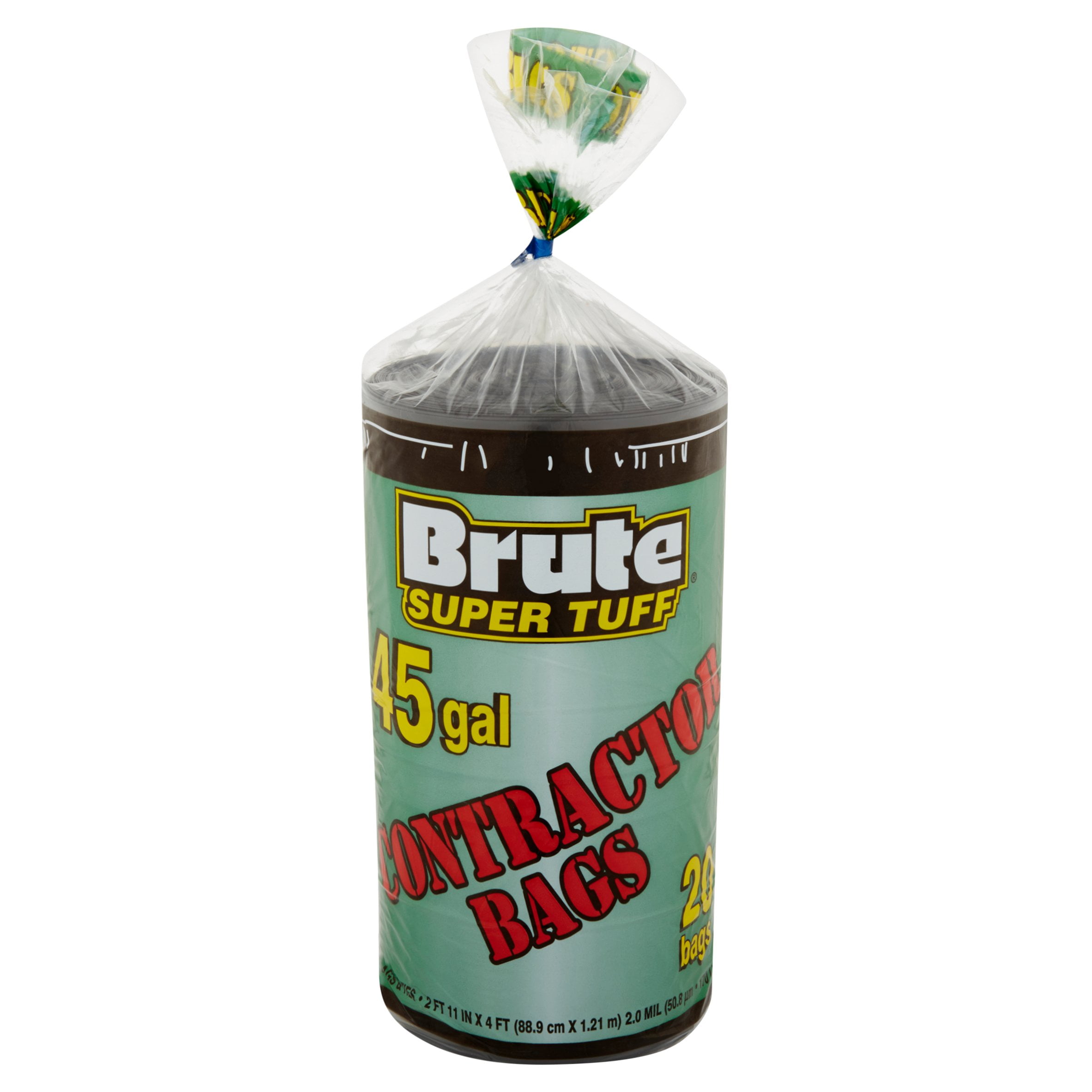 4 Pack Brute Super Tuff 45gallon Contractor Bag Thick Strong Tough 20 count/Pack 11217000295 eBay