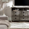 thumbnail image 3 of Woven Paths Farmhouse TV Stand For TVs up to 56", Grey Wash, 3 of 13