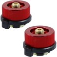 thumbnail image 1 of Set Of 2 Adapters For Gas Bottle-for Camping Stove Outdoor Gas Cartridges Screw Conversion, 1 of 5