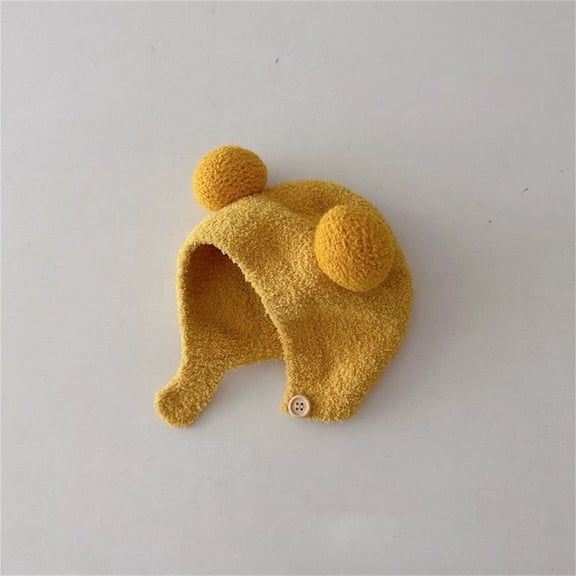 Cute Knitted Boys Girls Christmas Beanie Warm Earflap Winter Hat Infant Toddler Baby Beanie 0-2Y