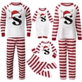thumbnail image 4 of Women Christmas Family Matching Pajama Set Green Printed Long Sleeve Long Pants for Comfy Cozy Family Bonding, 4 of 4
