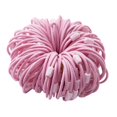 thumbnail image 2 of Paquete de 100 lazos para el cabello con banda de goma para niñas, para Rosado Zulema Goma elástica, 2 of 5