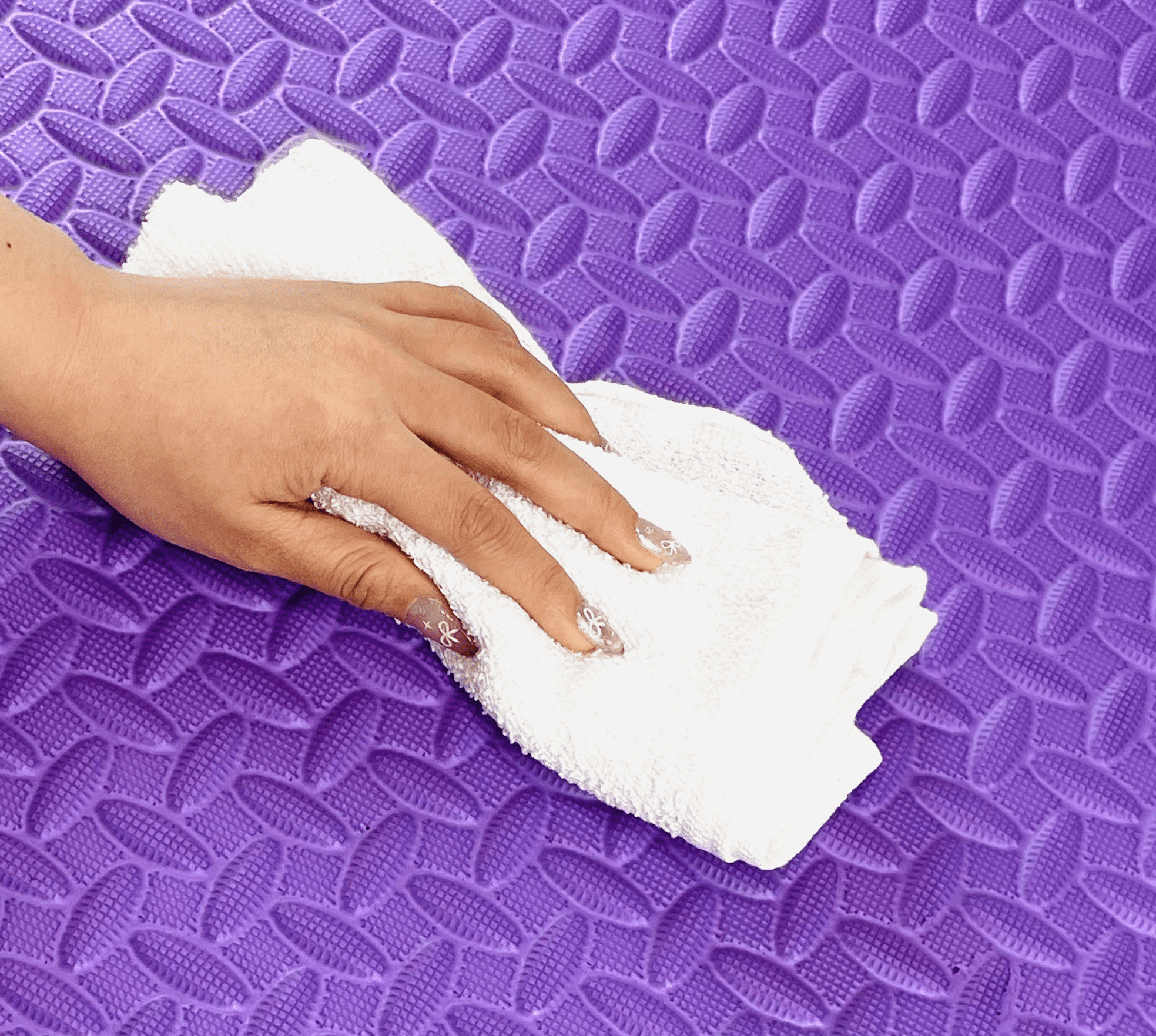 24 Sq Ft Puzzle Exercise Mat with EVA Foam Interlocking Tiles for Exercise, Gymnastics and Home Gym Protective Flooring- Pack of 6, 24 x 24 x 3/8 Inches
