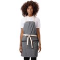 thumbnail image 1 of Delantal Chef Works Ridgewood de mezclilla azul unisex, 1 of 4