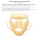 thumbnail image 4 of 2 Pack Gold Moisturizing Mask - Normal Thicker Silicone Face Mask Sheet - Reusable Face Mask Cover for Women Skin Care - Hydrotherapy Patch for Beauty and Evaporation Prevention, 4 of 5