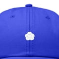 thumbnail image 2 of Dalix Lil Flower Embroidered Cotton Cap Outdoor Dad Hat Womens in Royal Blue, 2 of 5