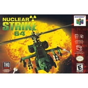 NUCLEAR STRIKE 64 - ( Nintendo 64 Console 1997 ) NTSC Or Pal Cartridge only Best Quality Rep Combined Shipping Satisfaction Guaranteed!