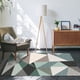 thumbnail image 1 of La Alfombra de La Sala de Estar Es Geométricamente Buena para Uso Doméstico, El Dormitorio Está Cubierto con Tapetes y La Alfombra de La Mesita de Noche Se Usa Como Tapete., 1 of 2