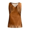 thumbnail image 4 of fatyb Womens Print Tank Tops Ribbed Sleeveless Casual Tops Button up V Neck Slim Knit Tees for Women, 4 of 5