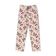 thumbnail image 2 of Haiem Beautiful Butterflies and Hearts Men's Pajama Pants Ultra Lightweight Pjs Bottoms Sleepwear Bottom Pants with Pocket Drawstring-Small, 2 of 7