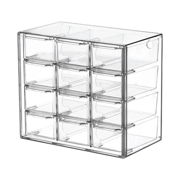 Clear Acrylic Multiple Layer Drawer Display Case For Glasses And Sunglasses Organization Featuring Stable Stacking