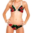 thumbnail image 2 of Watermelon Detachable Sponge Adjustable Strap Bikini Set Two-Pack - Versatile Swim Suit for All Scenes, 2 of 6
