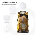 thumbnail image 3 of Pofeuu Heavy Metal Style Guinea Pig Print Basketball Jersey, Shirts for Men Youth Basketball Jersey Crew Neck-XX-Large, 3 of 6