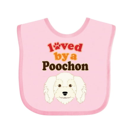 

Inktastic Poochon Dog Gift Gift Baby Boy or Baby Girl Bib