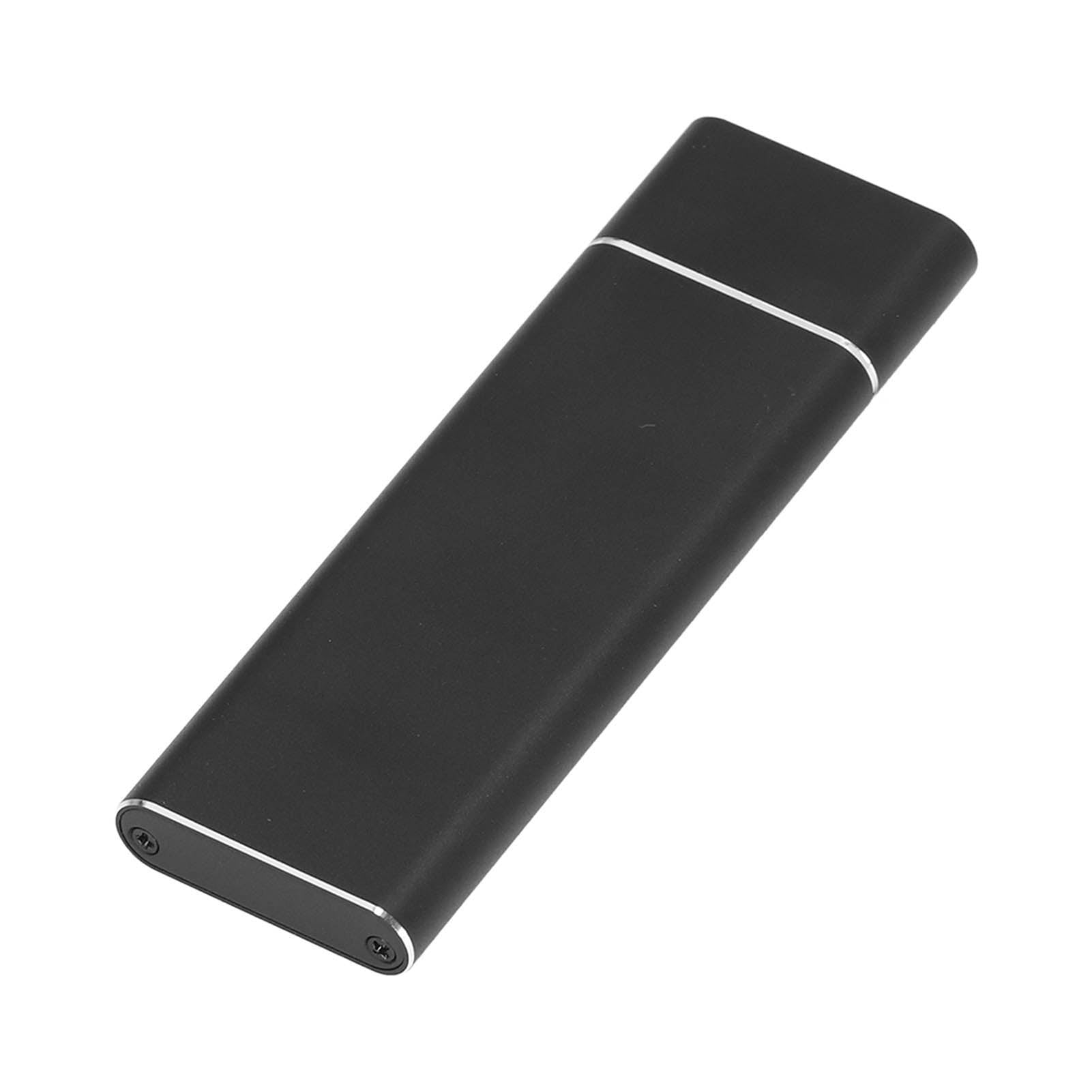 M.2 NGFF SSD Enclosure, USB3.1 Gen/Gen25Gbps/6Gbps Solid State Drive, Aluminum Alloy USB C SSD Enclosure Adapter For M.2 NGFF2230/2242/2260/2280 SSD