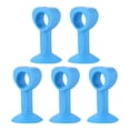 thumbnail image 1 of Mohdy Butée de Porte Bleue, Poignée de Porte Multifonctionnelle Anti-Collision Butée de Porte Effet Muet d'Amortissement, Comprend:5x Butée de Porte,Matériau:Haute Qualité, 1 of 1