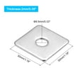 thumbnail image 2 of Unique Bargains Rondelle Carrée, Lot de 10 M8x30x30x2mm Rondelles Carrées en Acier Inoxydable 304, 2 of 5