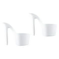 thumbnail image 1 of Flowerpot High Heel Shaped Creative Craft Making Tool Patio  white, 1 of 8