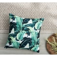thumbnail image 5 of Ada Home Decor Decorative Square Throw Pillow, 18" x 18", Greenery Printed, 5 of 6