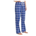 thumbnail image 4 of Mafoose Women Juniors Plaid Female Cotton Pajama Deep Royal XL, 4 of 6