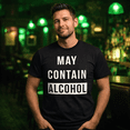 thumbnail image 7 of Mens May Contain Alcohol Funny Shirts Hilarious Drinking Novelty Cool T shirt Graphic Tees, 7 of 7