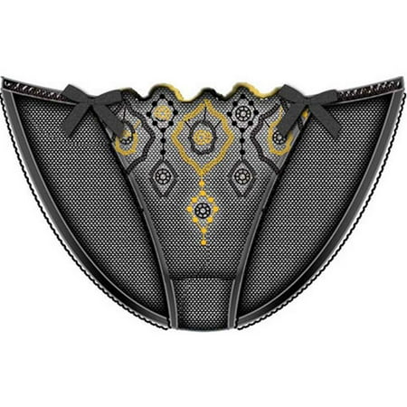 Jewel Of The Nile Skinny Side Bikini Small Black