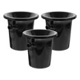 thumbnail image 1 of Minkissy Wine Spittoons Black Plastic 3Pcs for in Exhibitions, 1 of 6