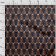 thumbnail image 2 of oneOone Viscose Chiffon Fabric Floral Ikat Printed Craft Fabric BTY 42 Inch Wide, 2 of 4
