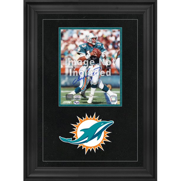Miami Dolphins Deluxe 8" x 10" Vertical Photograph Frame with Team Logo