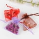 thumbnail image 4 of Bolsa de malla de organza de color sólido para embalaje de joyas, cosméticos, regalos y dulces para bodas, 4 of 5