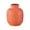 Orange, variant on Table Vase for Flowers Plants, Plastic Vases for Modern Table Shelf Home Decor Wedding Boho Decor, 8.3" H Elegant Flower Vase for Pampas Grass Fluffy Stem Bouquet Lavender Flowers