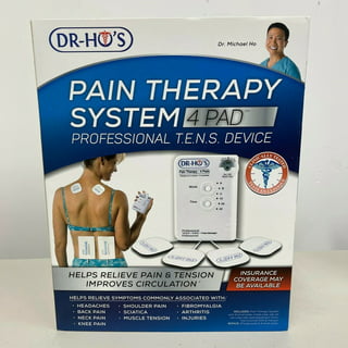  DR-HO'S Neck Pain Pro Deluxe Package - TENS Therapy, EMS  Therapy and DR-HO'S Proprietary AMP - Helps Temporarily Relieve Neck and  Shoulder Pain : Health & Household