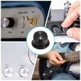 thumbnail image 5 of Aluminium Potentiometer Knobs Volume Tone Control Top Hat Knob for Guitar Instruments Black 4, 5 of 5