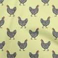 thumbnail image 1 of oneOone Cotton Flex Lime Fabric Rooster Cock Craft Projects Decor Fabric Printed By The Yard 40 Inch Wide, 1 of 4