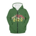 thumbnail image 5 of DISNIMO Christmas Avocado Hoodie Kids Boys Zip Up Hoodie Size 6-7 Zipper Hoodies for Girls Hoodies Jack Sweatshirt Kids Hoodie Sweatshirts Zip Hooded Jacket Streetwear Hoodie Jackets Cool, 5 of 7