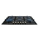thumbnail image 1 of Parrilla de gas SUPRA Diamond Glass 6 quemadores 1 quemador DOBLE FLAMA cristal templado negro, 1 of 7