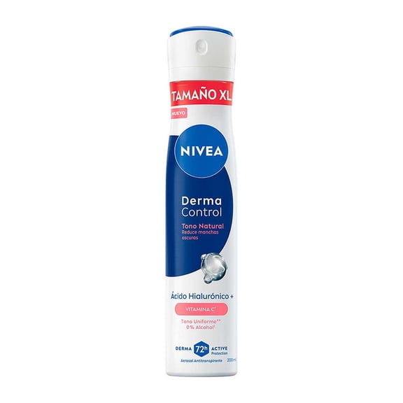 Nivea Deo Mujer Derma Control Tono Natural Spray 200ml