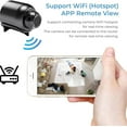 thumbnail image 3 of Mini Full HD Security Camera, 1080P HD Mini WiFi Hidden Camera with Night Vision, 60° Wide Angle Covert Security Camera for Home, Office, Indoor, Warehouse, 3 of 7